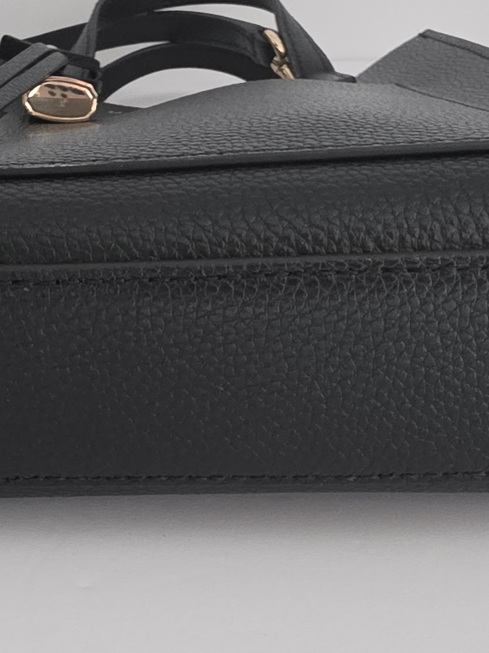 Marc Jacobs Black Leather Mini Tote Crossbody - Picture 8 of 8